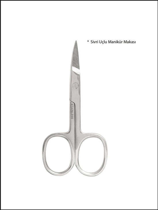 Titania Sivri Uçlu Manikür Makası
