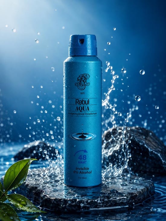 Rebul Erkek Sprey Deodorant Aqua 150 Ml