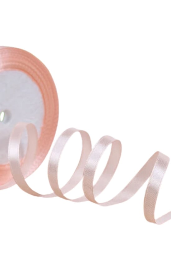 Saten Kurdele 6 Mm Pudra 70 Metre