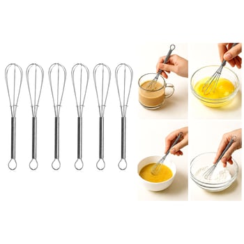 High Quality Yakut-10712 ( 6pcs ) ( Mini=13cm ) ( Metal ) Çırpıcı
