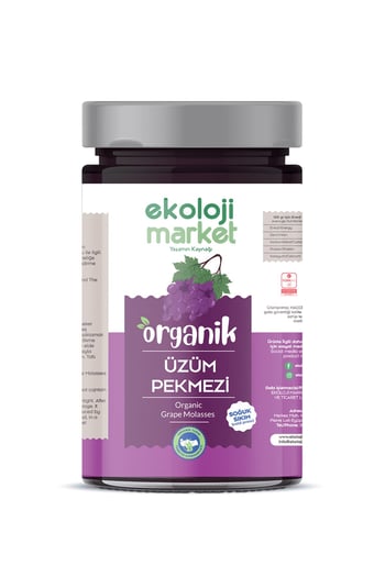 Organik Cold Press Üzüm Pekmezi 380 Gr.