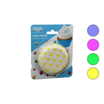 Qlux L-00168 ( 50pcs ) Turta & Cupcake Kek Kapsül
