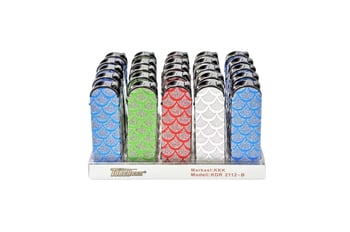 Torch Kkk2112 Jet Çakmak Metal Desenli *25