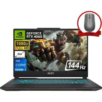 MSI Msı Cyborg 15 Intel Core I5-13420H 40GB 2tb SSD 8GB/RTX4060 15.6" 144Hz W11P Full Hd Taşınabilir