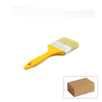Günsan ( -001 530 ) ( No-3 ) ( 70mm ) ( Standart ) ( Sarı Saplı ) ( Kestirme ) Boya Fırçası