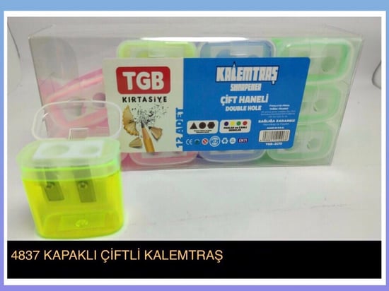 Hagiki Kapaklı Çiftli Kalemtraş