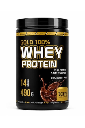 Torq Nutrition Gold %100 Whey Protein Tozu Çikolata 490 Gr - 14 Servis