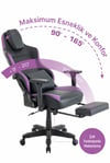 Fashcolle Globe Pro Purble Oyuncu Koltuğu