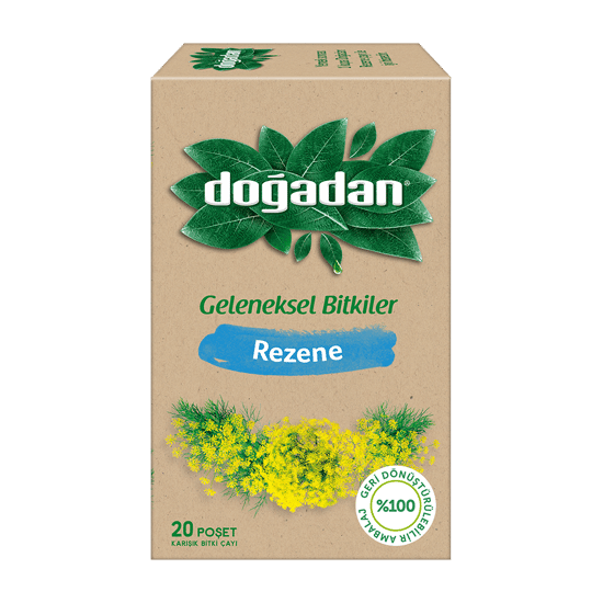 Doğadan 20 Li Süzen Poşet Rezene Karışık Geleneksel Bitkiler Çay 36gr