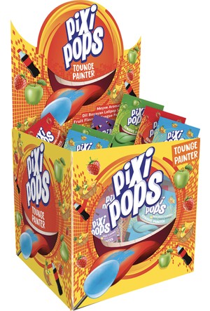 Pixi Pops Dil Boyayan Lolipop 6,20g 150'li