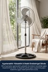 Sinbo Sf-6790 Vantilatör 18 İnç 90w 3’ü 1 Arada Ayaklı Duvar Tipi Güçlü Fan