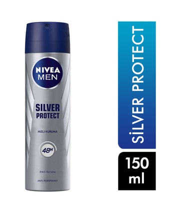 Nivea Deodorant 150 Ml Erkek Silver Protect
