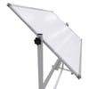 Emaye Yüzey 360° Dönerli Mobil Yazı Tahtası 120x120cm Beyaz