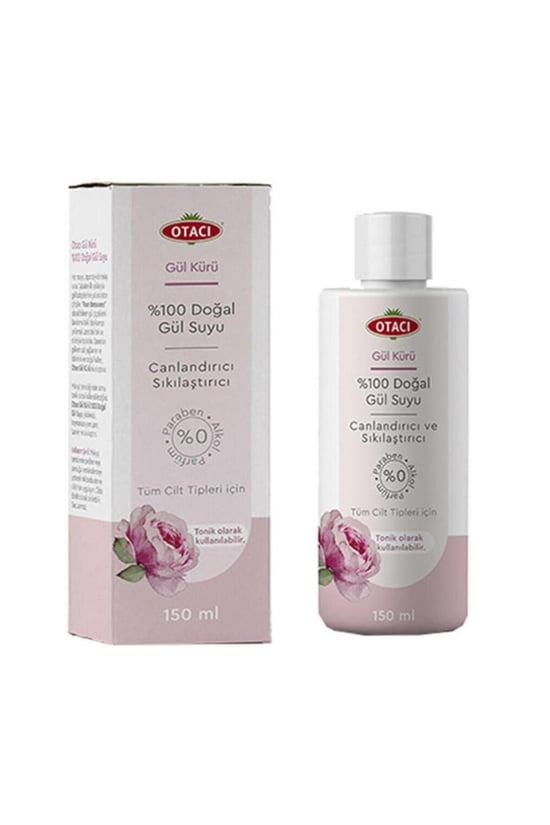 Otacı Doğal Gül Suyu Sıkılaştırıcı Canlandırıcı Tonik 150 Ml