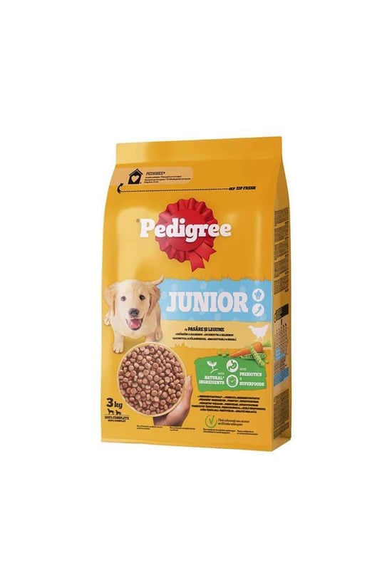 Pedigree Kümes Hayvanlı ve Sebzeli Yavru Köpek Mama 3 Kg