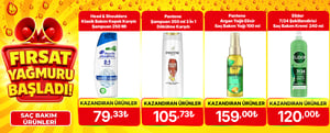 Saç Bakım Ürünlerinde Dev Fırsatlar! kampanya resmi