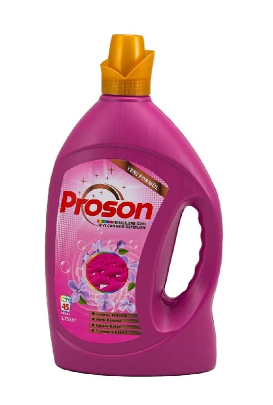 Proson Sıvı Çamaşır Deterjanı 2750 Ml Renkliler İçin