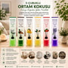 Niyebu ( 50ml ) ( 3-çubuklu ) Ortam & Bambu Kokusu ( Cam Şişe ) ( Mix Koku)