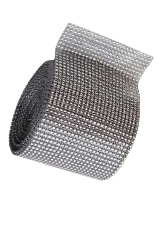 Sıralı Taş Şerit 24'lü Gümüş 10 Metre