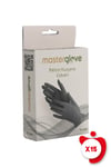 Master Glove Pudrasız Nitril Muayene Eldiveni Siyah 10'lu