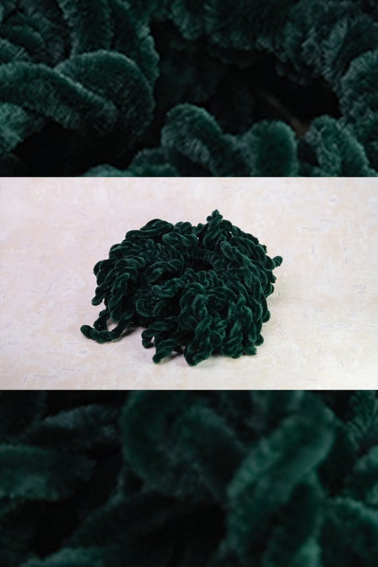 Hürrem Bone Zümrüt Saç Tokası Kadife 1008_37