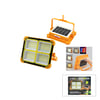 Q-max Ps-d004a ( Ip66 ) Güneş Enerjili Led Işık ( Solar ) ( Projektör & Fener & Powerbank ) ( Çakarlı ) ( Kamp & Dış Mekan ) (84x4=336led) (12000mah)