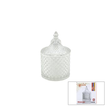 Yesink Glass Jar Tg-039 Cam Lokumluk & Şekerlik
