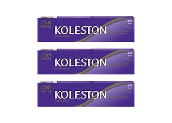 Koleston Tüp Boya 50 Ml - 2.0 Siyah 3 Adet