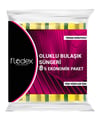 Flodex Extra Güçlü Yeşil Sünger Oluklu 8'li Paket