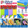 Twin Star Shine ( 2pcs ) ( 40x40cm ) Mikrofiber Cam Bezi ( Cam & Araba & Mutfak & Banyo )