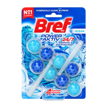 Bref Power Aktiv Klozet Blok Okyanus Kokulu 2'li Paket
