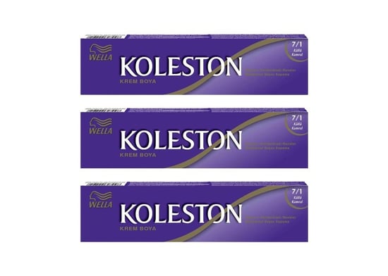 Koleston Tüp Boya 50 Ml - 7.1 Küllü Kumral 3 Adet