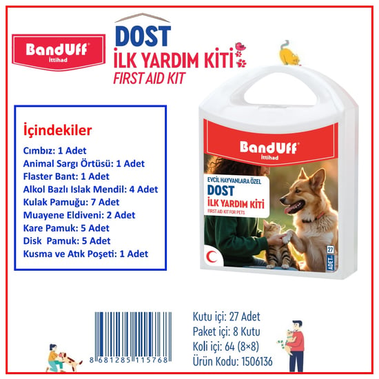 Banduff Dost İlk Yardım Kiti 27 Li