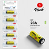Maxycell 5 Adet 23a Piller 12v - A23 L1028 Mn21 Gp23a