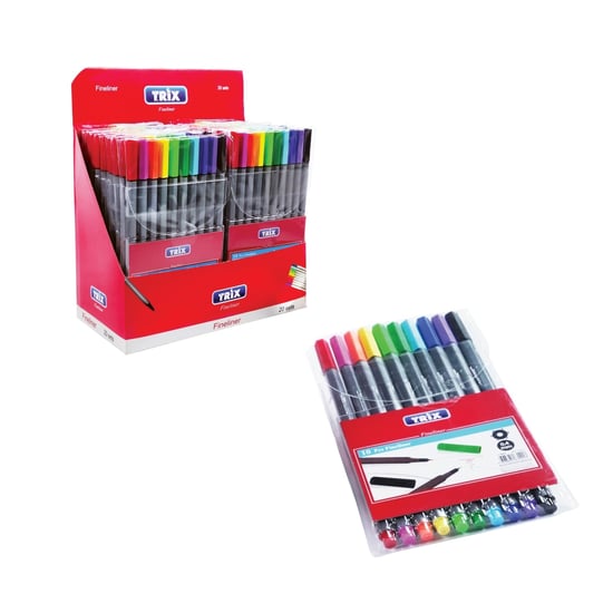 Trix Fineliner 10'lu İmza Kalemi