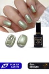 Misyul Uv Led Kalıcı Oje Nail Art 15 Ml Blue Elf Cat Eye Ec02