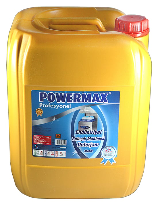 Powermax Endüstriyel Bulaşık Makinesi Deterjanı 20 Lt