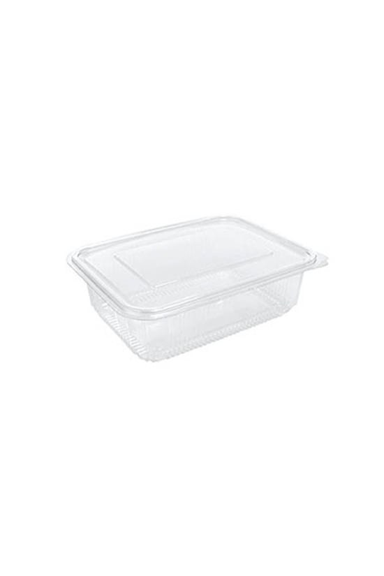 Sızdırmaz Kendinden Kapaklı Plastik Kap 1000 Gr 100 Adet