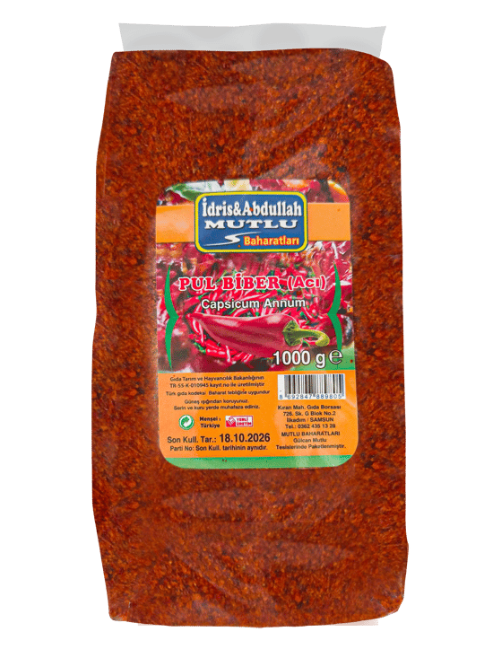 Mutlu Baharat Pul Biber 1 Kg