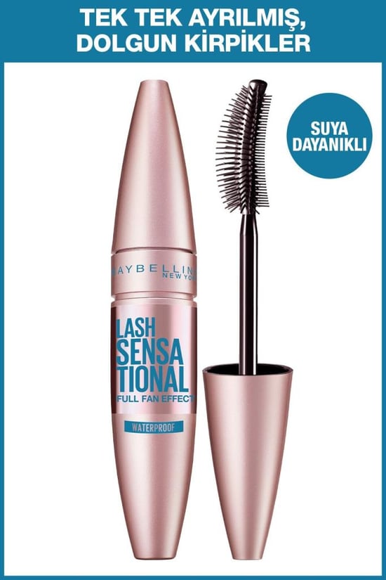 Maybelline New York Lash Sensational Yelpaze Etkili Suya Dayanıkl