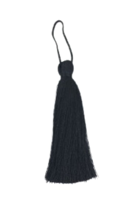 Püskül Tekli 5 Cm 1 Adet Siyah