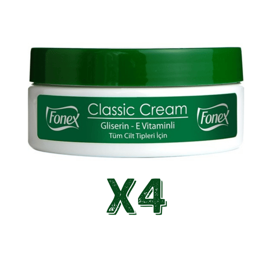 Fonex Klasik Nemlendirici Krem 175 Ml 4 Adet