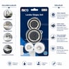 İ22-427 ( 4pcs ) Lavabo Süzgeç & Tıpa Seti ( 2 Boy Süzgeç & 2 Boy Plastik Tıpa )