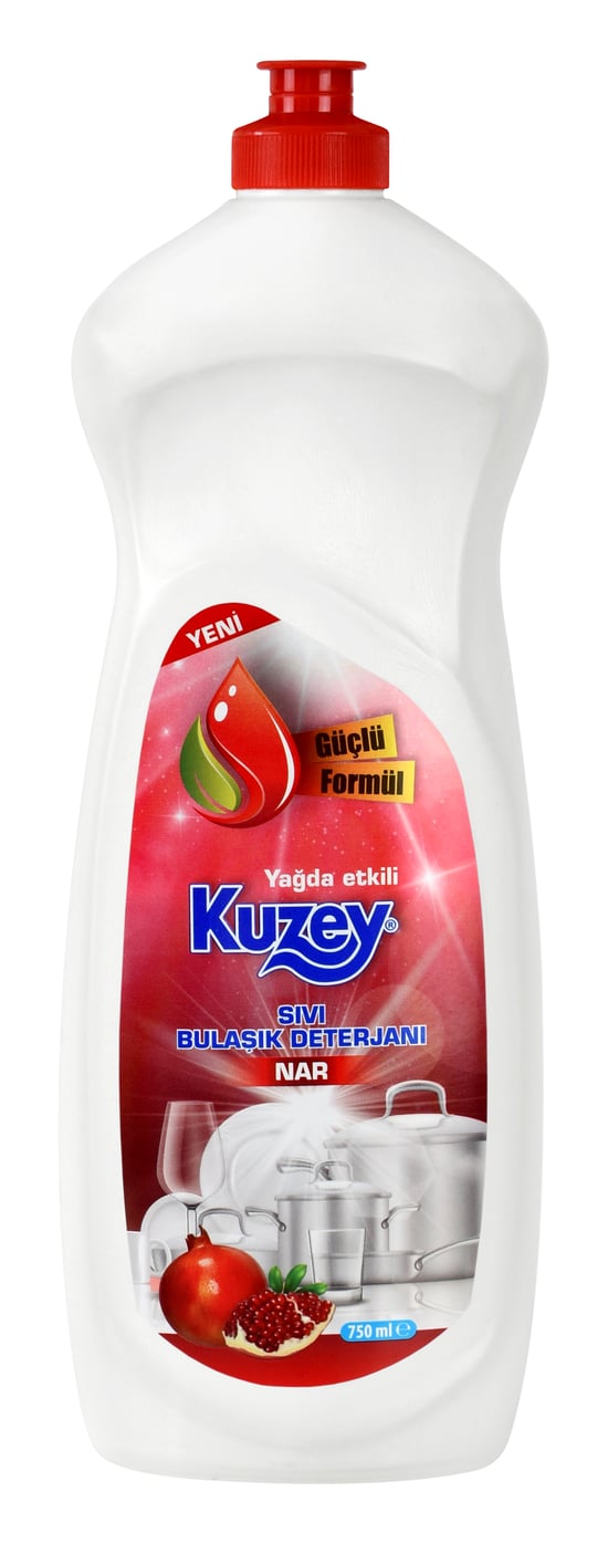 Kuzey Sıvı Bulaşık Deterjanı Nar 750 Ml