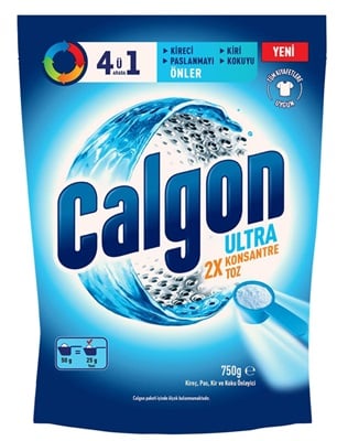 Calgon Ultra Konsa Çamaşır Makinesi Kireç Önleyici 750 Gr