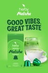 Herby Premium Matcha Kapsül - Nespresso Uyumlu, Sade, 10'lu Paket