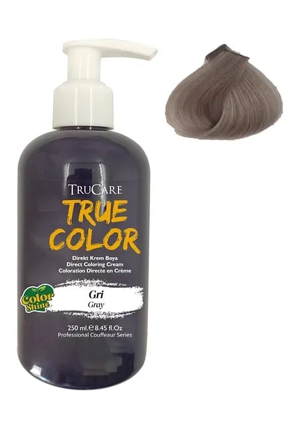Trucare Truecolor Saç Boyası Gri 250 Ml