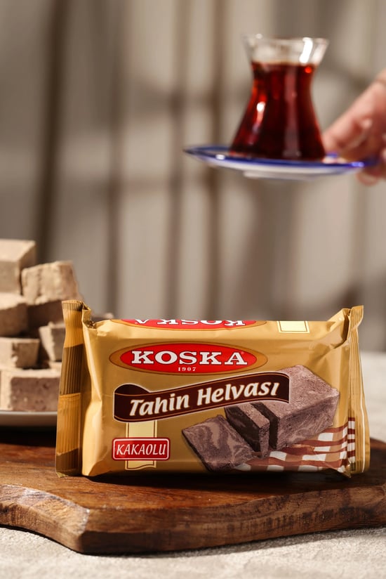 Koska Kakaolu Helva 350 Gr X 12 Adet