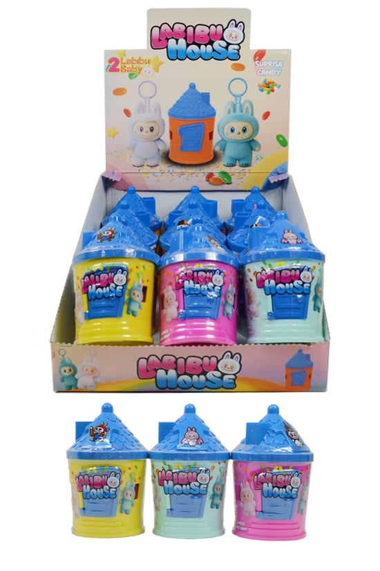 BOBBO LABUBU HOUSE ANAHTARLIK HEDIYELI