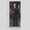 Atatürk Poster Baskılı Roll Up Banner 85x200cm No:5